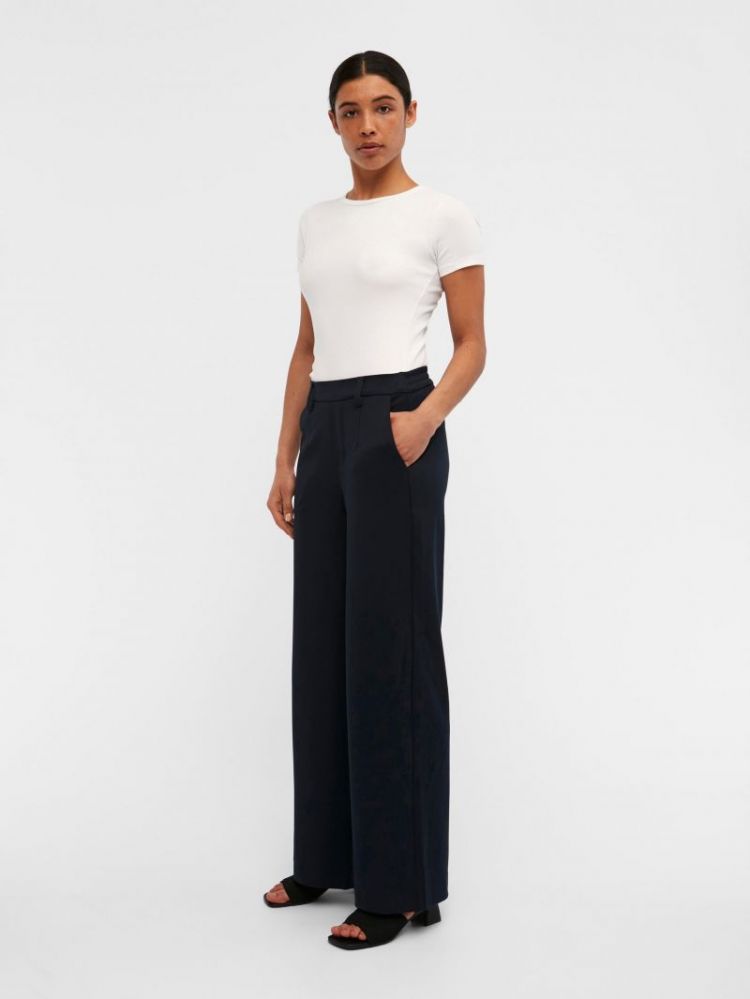 OBJLISA WIDE PANT NOOS 194620 Sky Capt