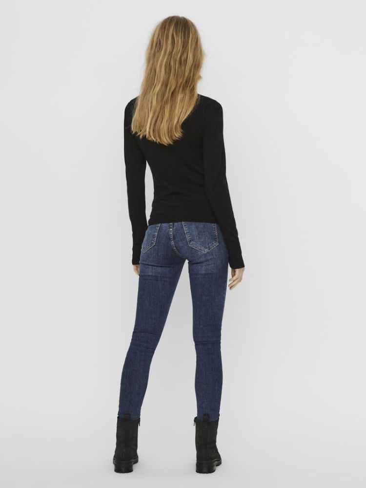 VMGLORY LS ROLLNECK BLOUSE GA  177868 Black