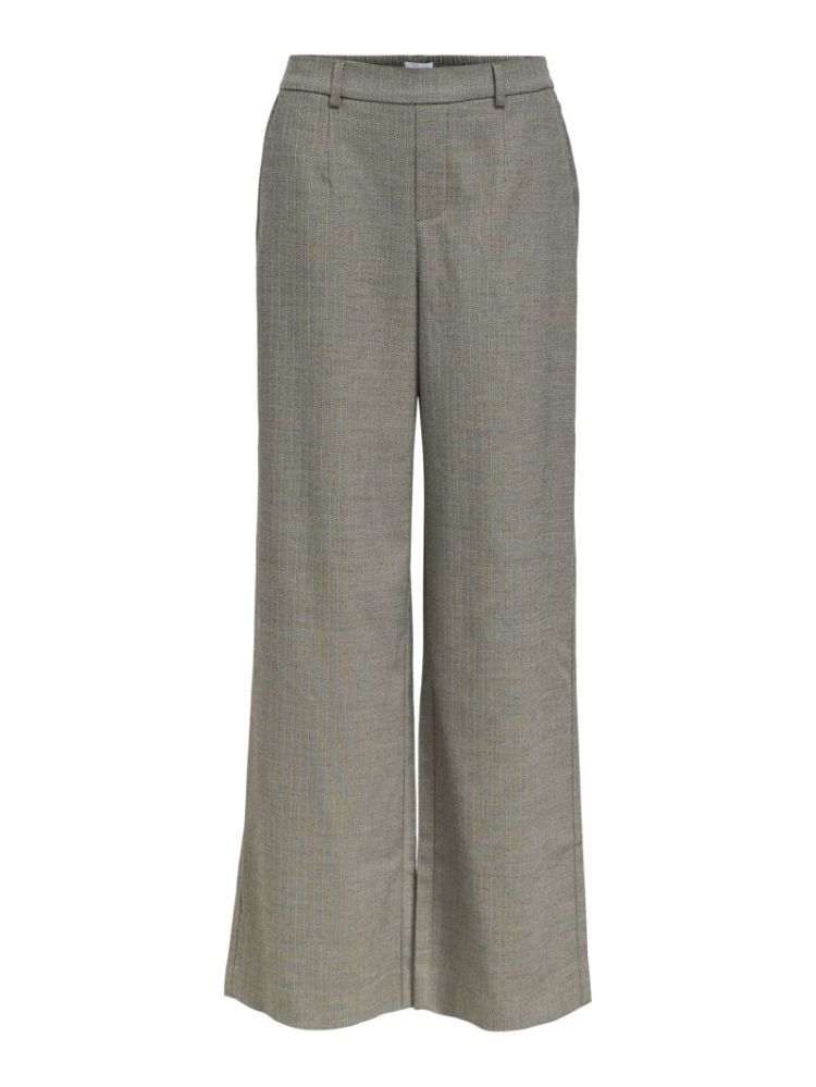 OBJLISA WIDE PANT AOP NOOS 178111050 Grey/