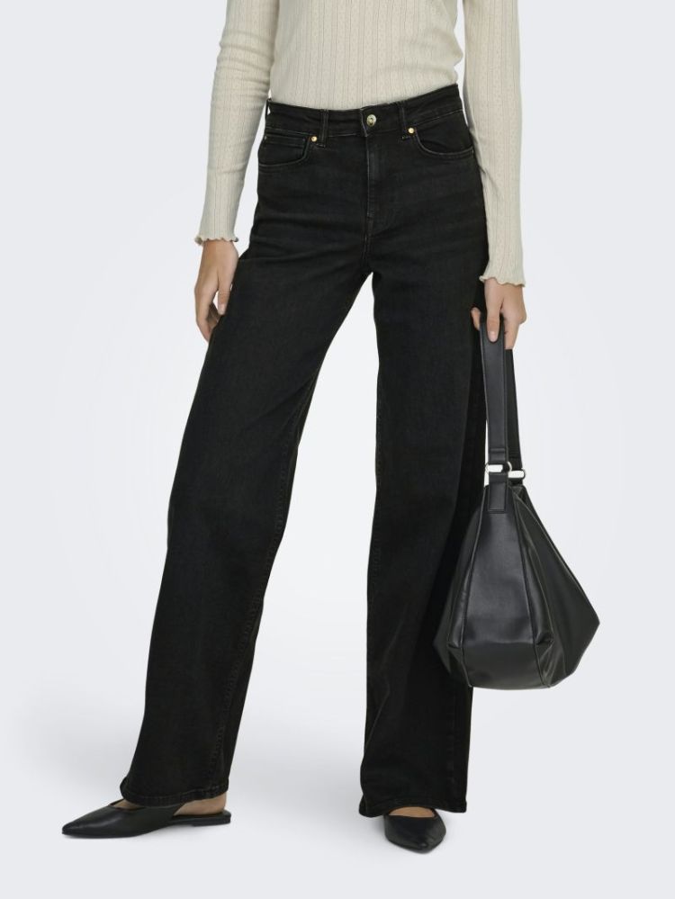 ONLMADISON BLUSH HW WIDE DNM C 278217 Washed B