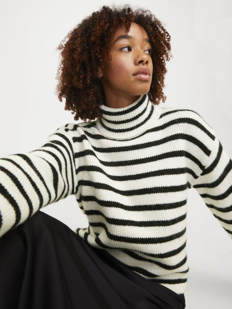 JXROSANNA ROLL NECK KNIT 177711001 Vanil