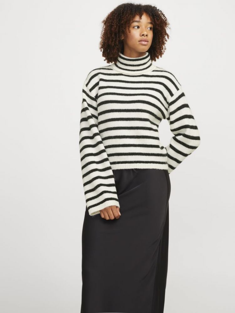 JXROSANNA ROLL NECK KNIT 177711001 Vanil
