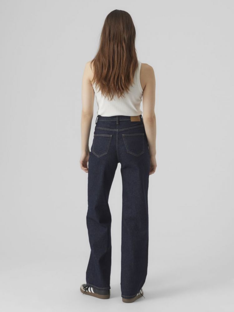 VMTESSA HR WIDE JEANS RA369 GA 178006001 Dark