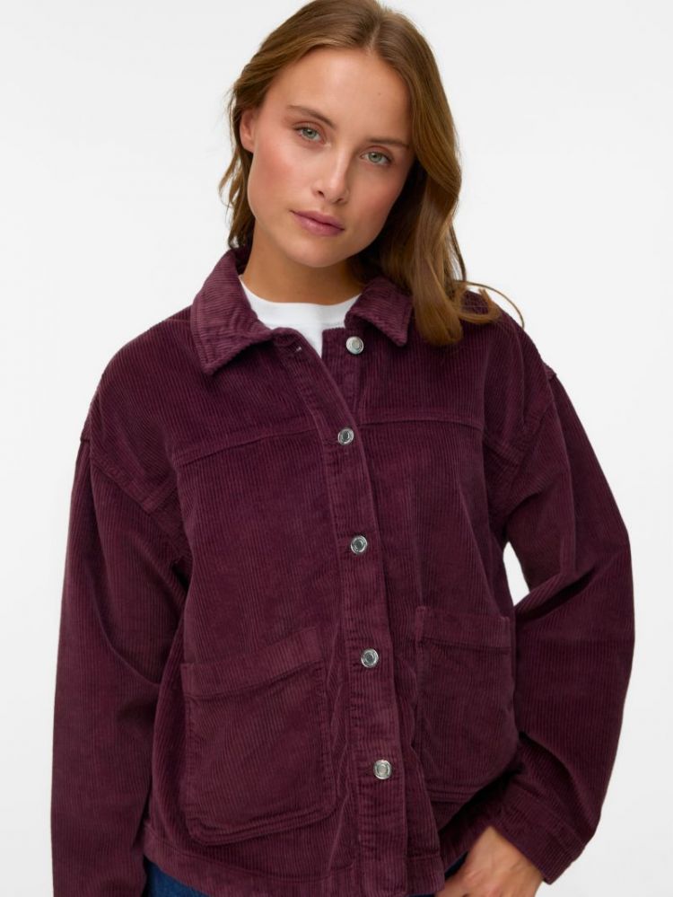 VMJAMIE LS CORDUROY SHACKET MI 186320 Winetast