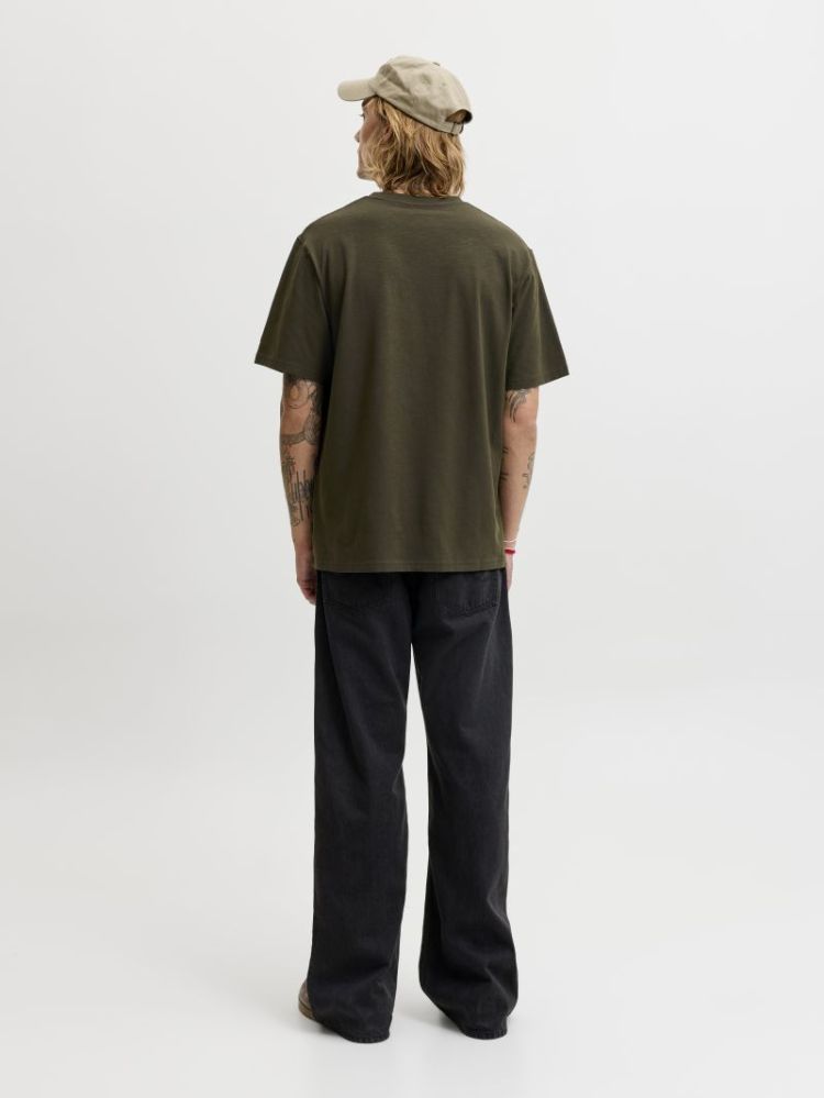 JJEDOVER SLUB TEE SS NOOS 176668 Rosin