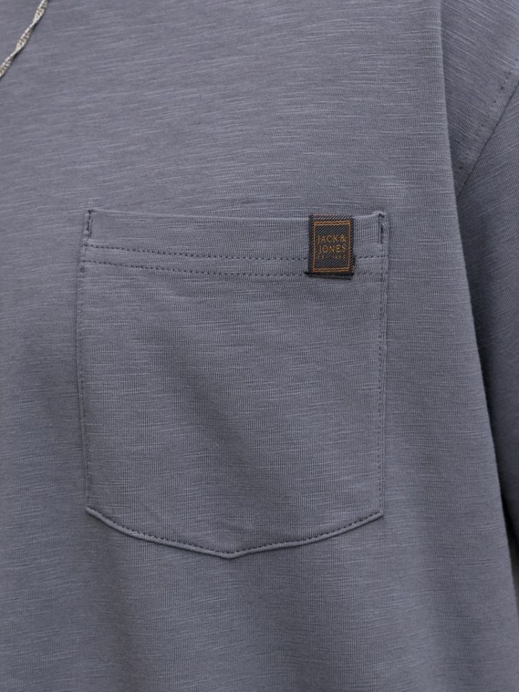JJEDOVER SLUB TEE SS NOOS 176720 Turbulen