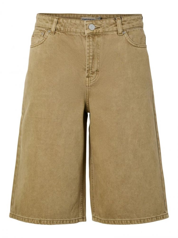 PCKATE MW DENIM JORTS BC 294755001 Cedar