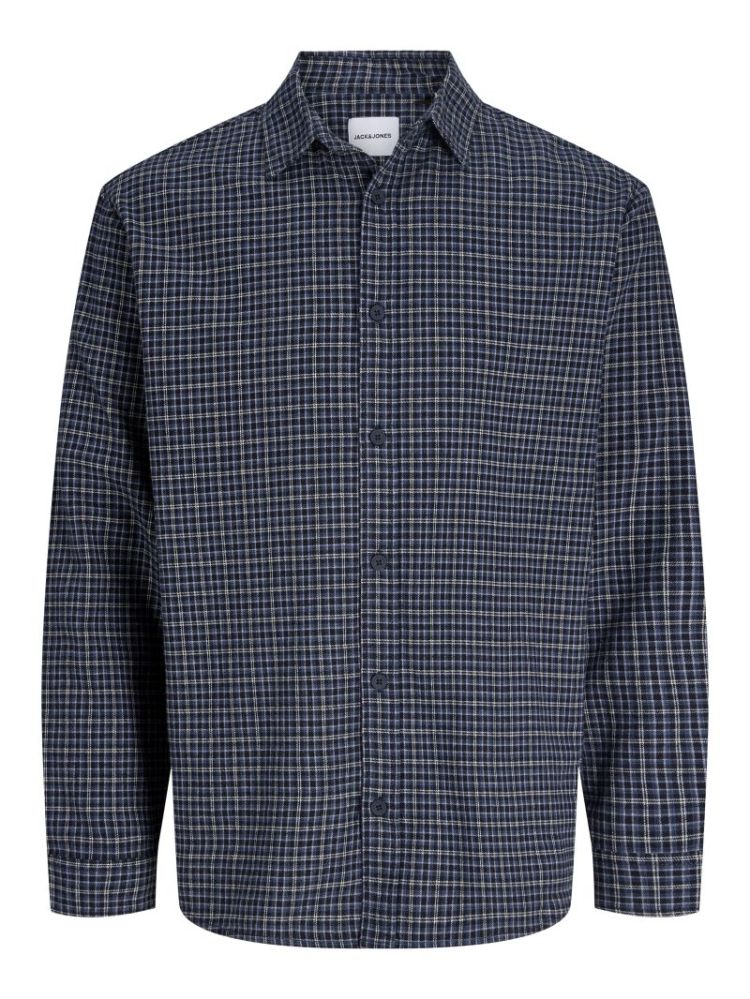 JJCARTER CHECK SHIRT LS SN 175876 Navy Bla