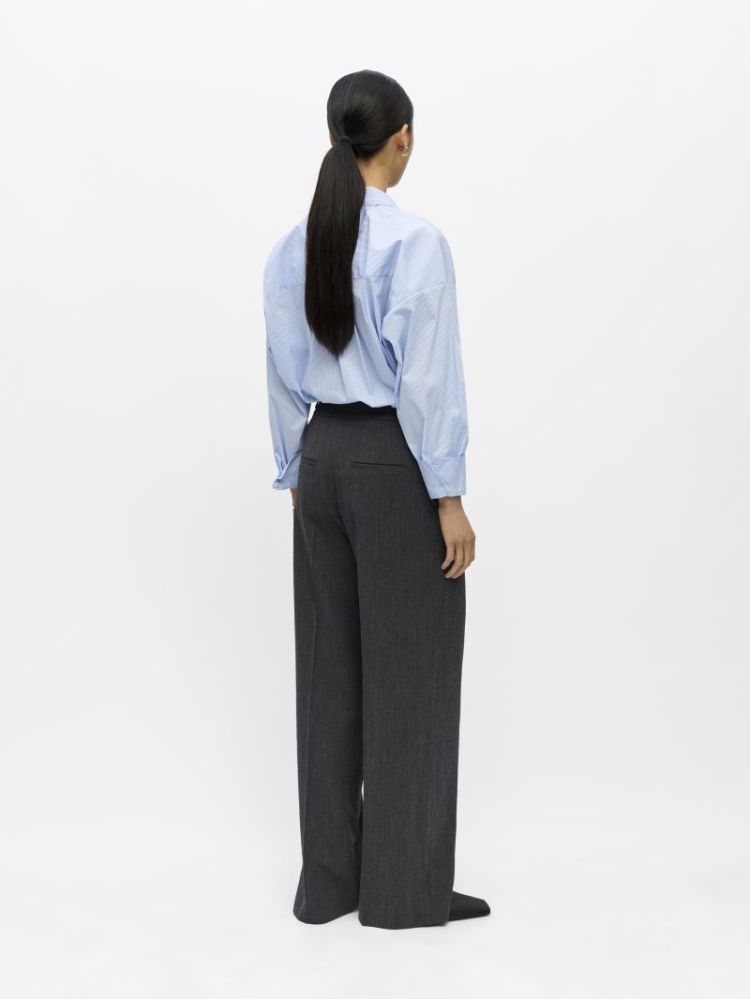 OBJKAMMY MW WIDE PANTS NOOS 177981001 Black