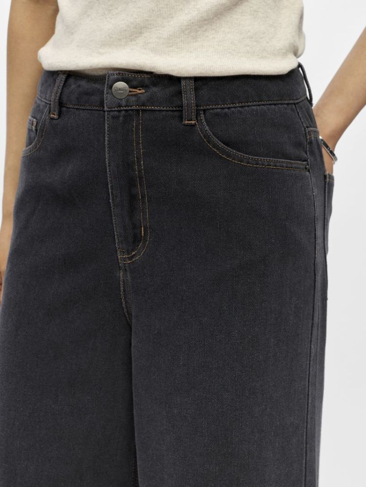 OBJLUCA TRI MW WIDE LOOSE JEAN 177981001 Black