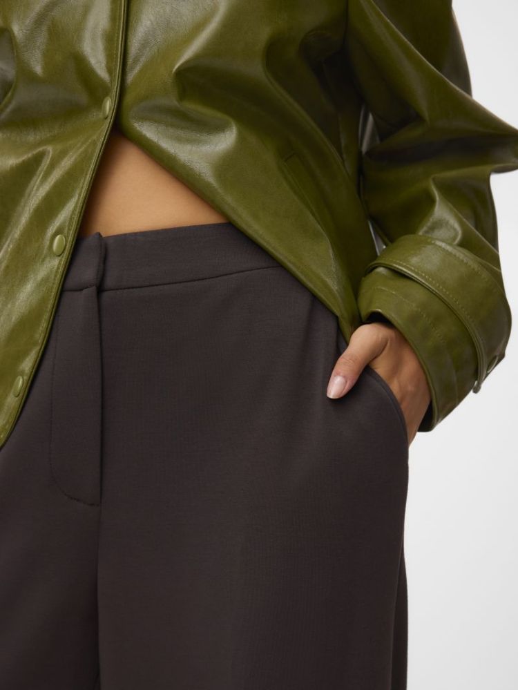VMBELLIS MW WIDE PANT NOOS 297957 Chocolat