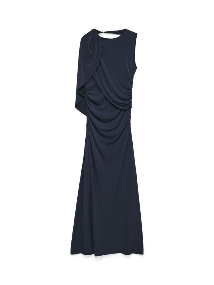 AWCAMPELL SL O-NECK ANKLE CAPE 213090 Night Sk