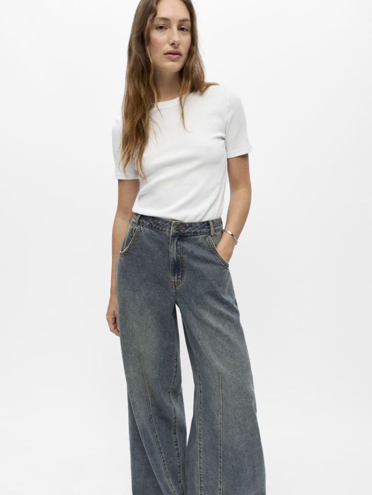 OBJDIPSY MW LO LONG JEANS 146 179832 Medium B