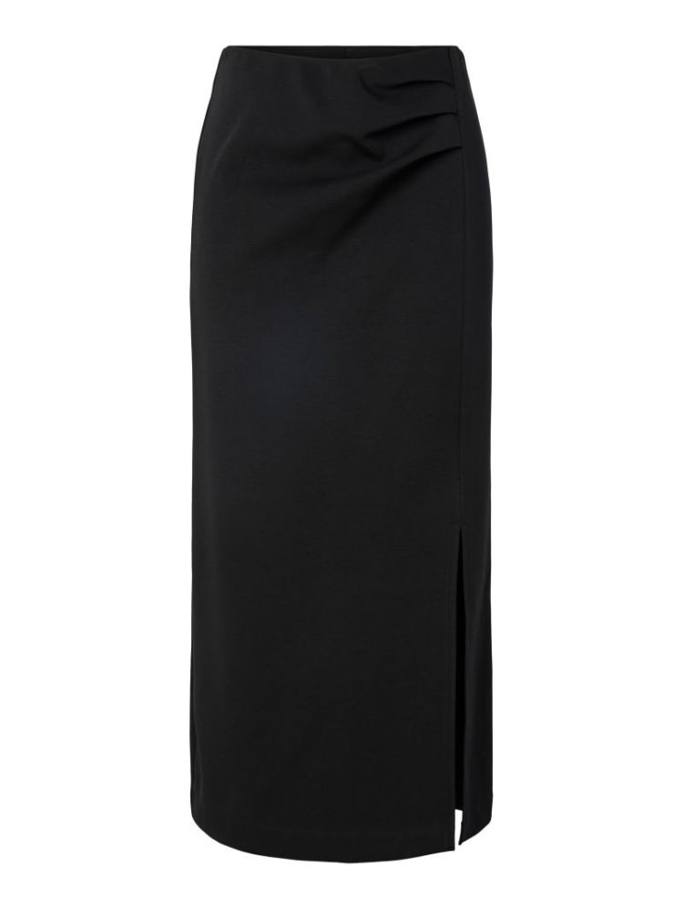 YASPINA HW LONG SKIRT NOOS 190939 Black