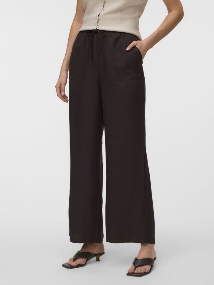 VMMELANEY HW LOOSE PANT WVN NO 297957 Chocolat