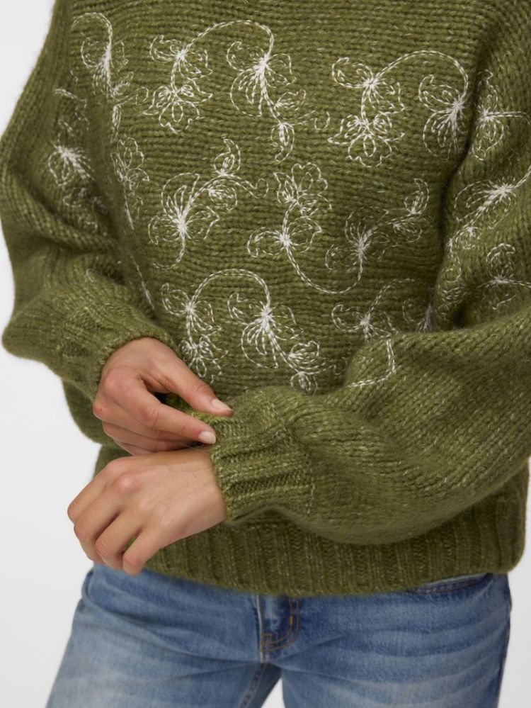 VMFEMIA LS O-NECK PULLOVER 306803001 Sphag