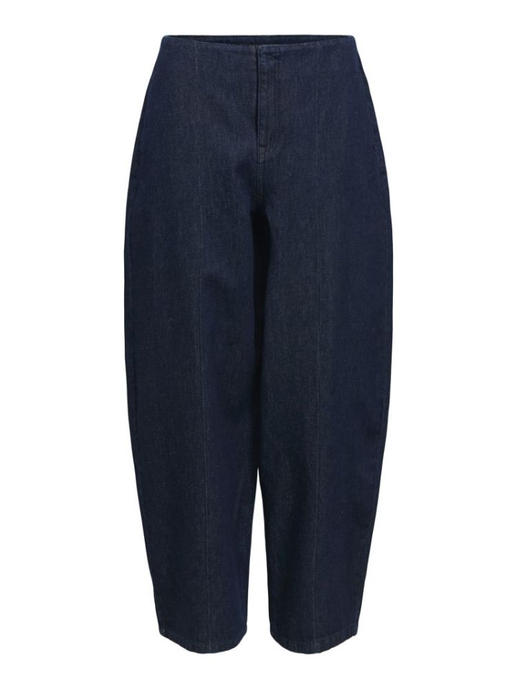 OBJCILIA HW WIDE JEANS E CI AW 183500 Dark Blu