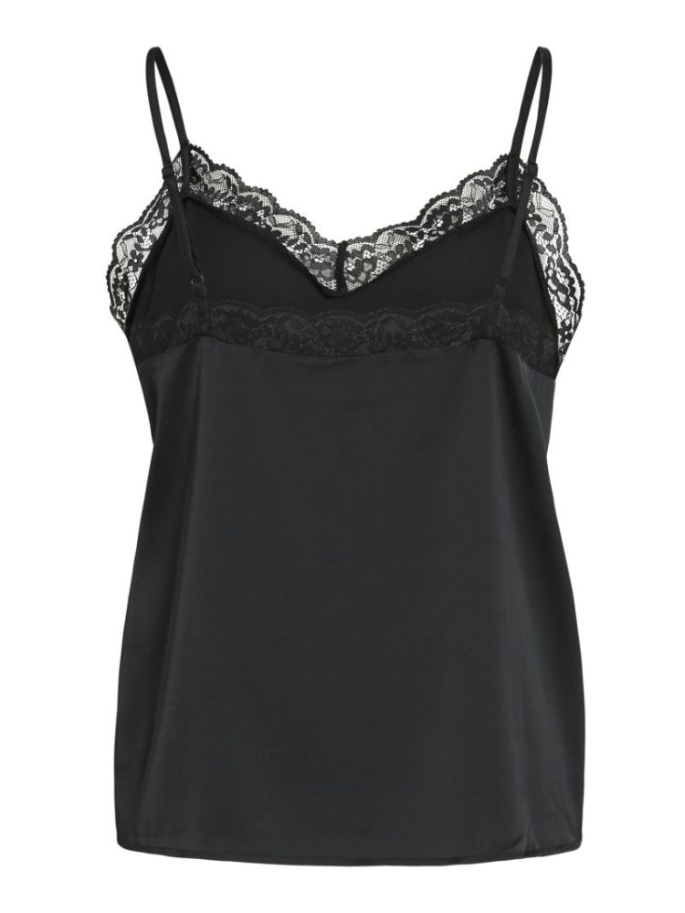 VIENNA RAVENNA LACE SINGLET -  295042 Black Be