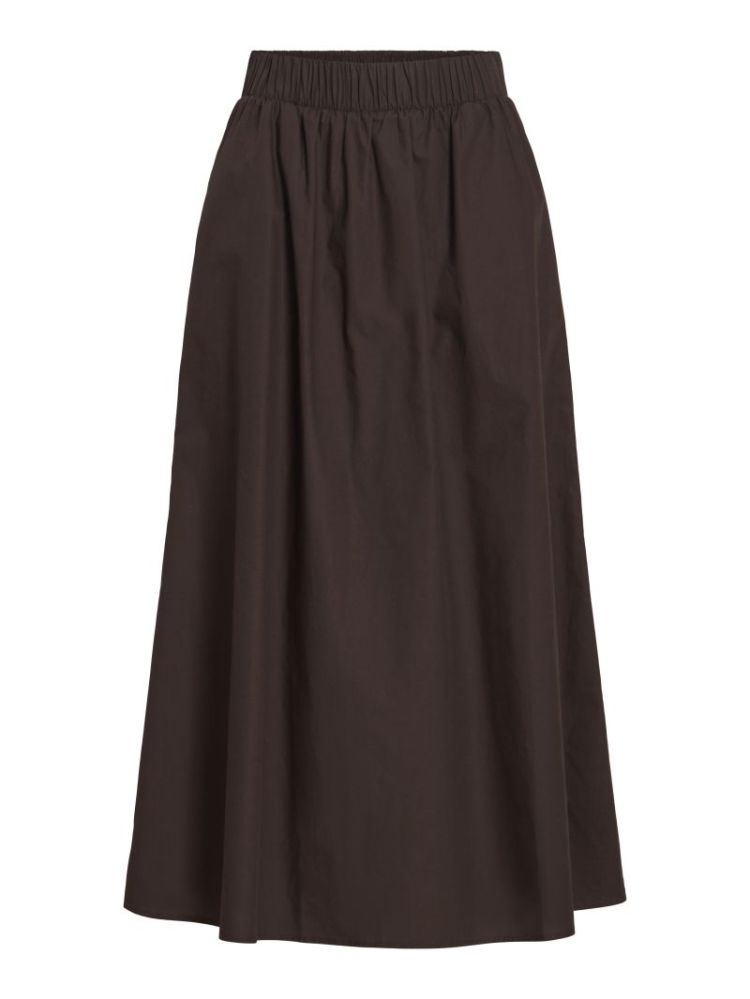 VISOPHIE HW ANKLE SKIRT - NOOS 196326 Coffee B