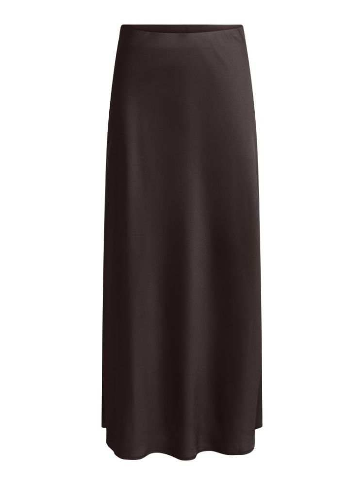 ONLCHIGO ANKEL SATIN SKIRT WVN 177943 Black Co