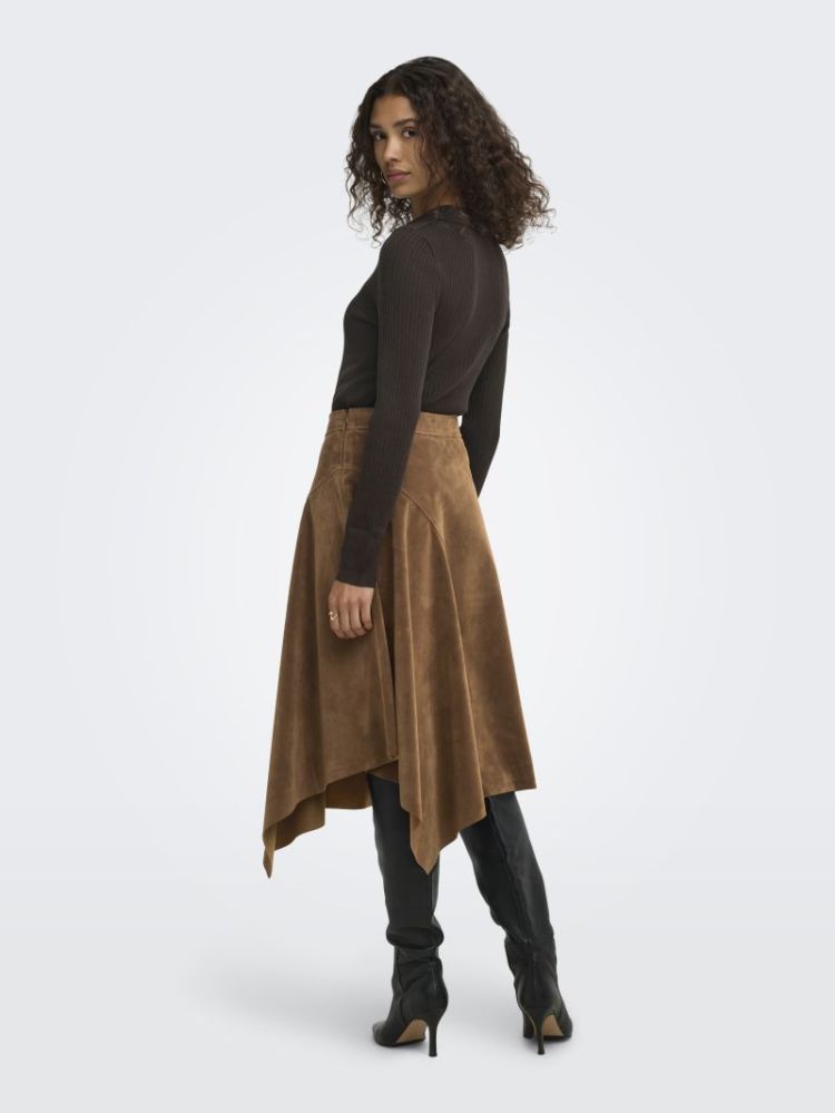 ONLKAYA LS POLO KNT NOOS 244915 Chocolat
