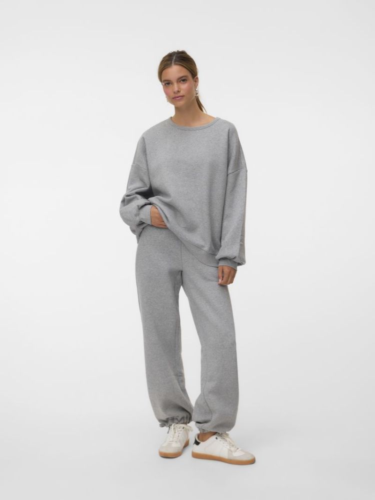 VMTEDDY MALY LS SWEATSHIRT JRS 178994 Light Gr