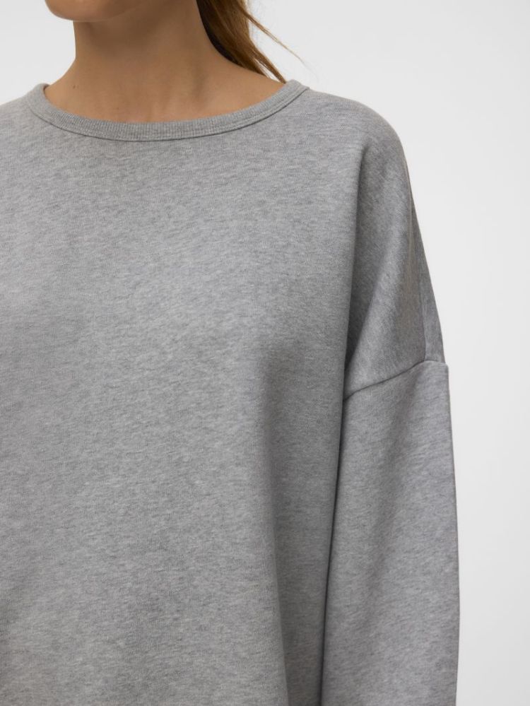 VMTEDDY MALY LS SWEATSHIRT JRS 178994 Light Gr
