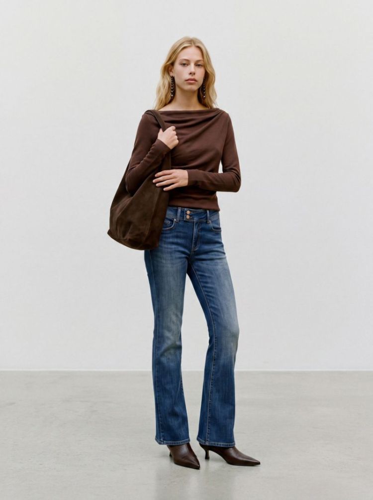 VMSOFINE KNIT LS BOATNECK PULL 242417 Potting