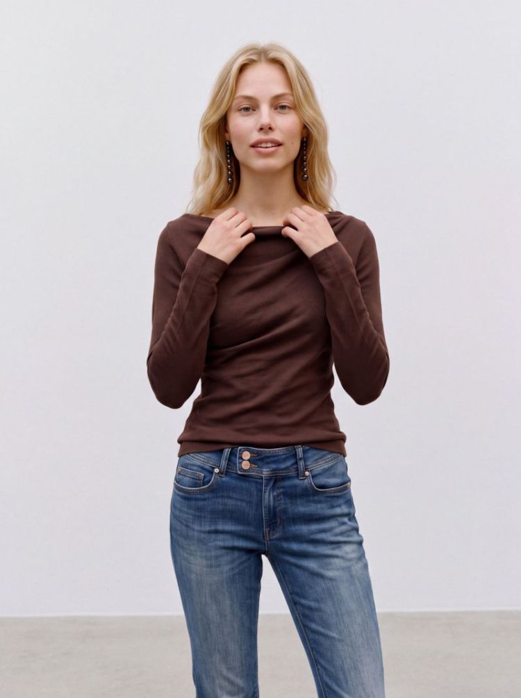 VMSOFINE KNIT LS BOATNECK PULL 242417 Potting